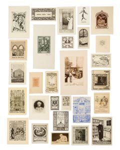 Extensive and important collection of bookplates belonging to leading Jewish personalities, as well as institutional collections.