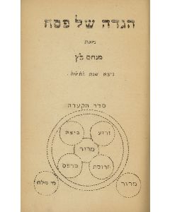 Hagadah shel Pesach. Edited by Menachem Katz