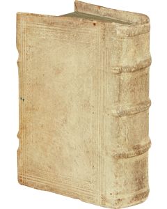 Hebrew. Psalms). Sepher Tehillim-Psalterium. 1596. <<* Bound with:>> Mishlei Shelomoh - Iyov [Books of Proverbs - Job]. 1595.