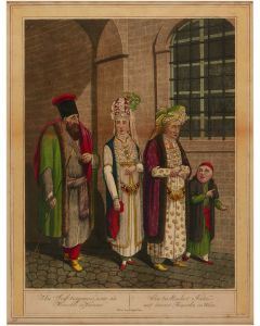 Group of c. 24 prints: Mostly Jewish costume, also synagogue and related scenes.