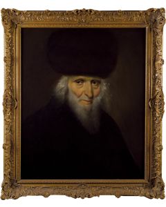 Josef Edward August von Gillern. Half-length portrait of The Chasam Sofer (R. Moshe Schreiber / Sofer).