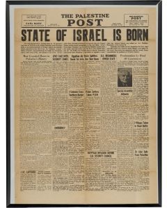 The Palestine Post. “State of Israel is Born.”