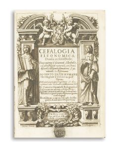 Compendio della cefalogia fisonomica nella quale si contiene cento sonetti di diversi eccellenti poeti sopra cento teste humane.