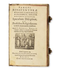 Speculum disciplinae, et profectus religiosorum: libelli ad pietatem utilissimi. Edited by Henricus Sedulius.