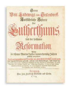Ausfuehrliche Historie des Lutherthums und der heilsamen Reformation.