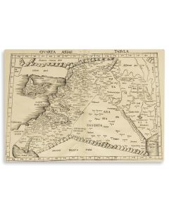 Quarta Asiae Tabula.