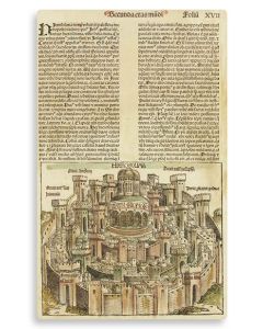 Hierosolyma, Templum Salomois. [“Solomon’s Temple, Jerusalem”].