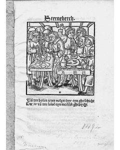 Sterneberch. Von den böfen Juden folget hier eine Geschichte