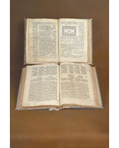 Machzor Kephi Minhag Roma. According to Italian rite. With Kimcha De’avishona by Yochanan Treves, and commentaries by Ovadiah Sforno and Maimonides. Includes the Ethics of the Fathers