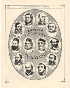 “Eminent American Clergymen” in: American Phrenological Journal and Life Illustrated. Vol. 47, No. 4 (Apr. 1868). pp. 144-48.