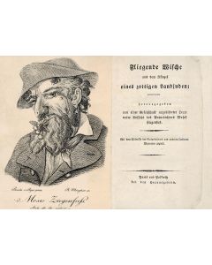 Ziegenfuss, Moses (pseudonym). Fliegende Wisch aus dem Ränzel eines zottigen Landjuden [“Feuilleton from the Knapsack of a Vagrant Jew.”]