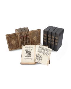 Hebrew). The Mortimer Schiff - Salman Schocken Copy of the Estienne Hebrew Bible. A Beautiful Wide-Margined