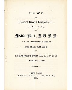 (AMERICAN JUDAICA).