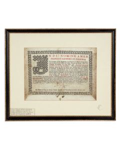 In Dei Nomine Amen Francisco Carnero de Figeiroa [Medical diplomas of Hieronimo Henriques de Sequeira, received from the University of Coimbra]
