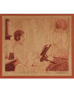 Reading in Bed.