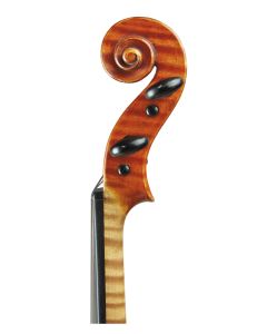 C. 1920, Mirecourt, labeled …PEDRAZZINI…, length of two-piece back 355 mm.