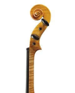 C. 1910, labeled “SALVADORE DE DURRO…”, length of two-piece back 356 mm.