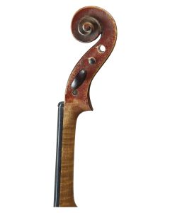 Justin Derazey workshop, Mirecourt, c. 1890, length of two-piece back 359 mm.