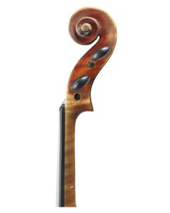Gaetano Gadda, Mantua, 1935, bearing the maker’s original label and branded GG at the upper button, length of two-piece back 356 mm.