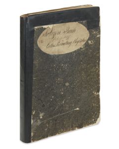 Pinkas-Community Ledger: <<Hagenbach.>> Notizen Buch für die Israelitische Cultus Verwaltung Hagenbach [“The Minutes of the Jewish Congregational Board of Hagenbach.”]