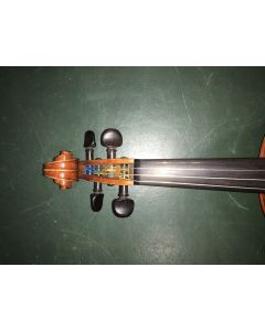 Otello Bignami, Bologna, 1978, bearing the maker’s original label, branded at the lower rib and interior back, length of two-piece back 357 mm.
