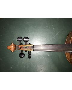 C. 1770, labeled JOHAN GEORG MEISEL/VIOLINMACHER IN KLINGENTHAL, length of one-piece back 355 mm.