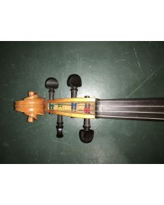 C. 1980, unlabeled, length of two-piece back 420 mm., 16 1/2 in.