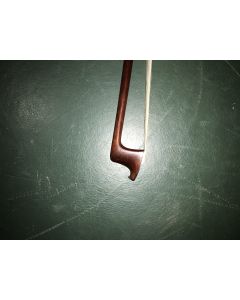 Probably C.W. Knopf, c. 1840, nickel-mounted, the round stick unstamped, the plain ebony frog, the nickel and ebony adjuster, weight 72 grams.