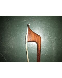 Charles Peccatte, The Octagonal Stick Stamped PECCATTE At The Butt, The Ebony Frog With Parisian Eye, The Silver And Ebony Adjuster, Weight 126 Grams. Certificate: Jean-François Raffin, Paris, January 20th, 2020.