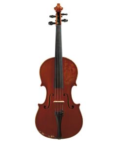 Fritz Monnig, Vienna, 1924, bearing the maker’s original label, length of one-piece back 356 mm.