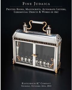 Fine Judaica: Printed Books, Manuscripts, Autograph Letters, Graphic Art and Ceremonial Objects