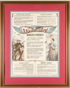 Workers of America!