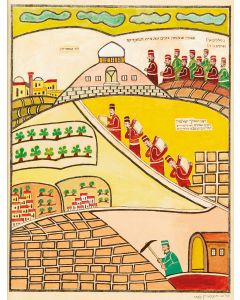 King Solomon Builds the Temple.