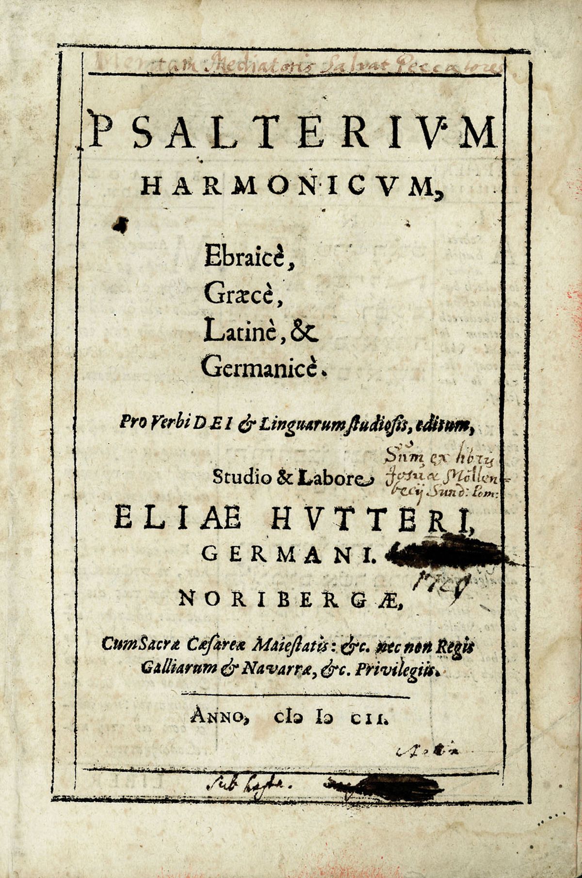 Psalterium Harmonicum.