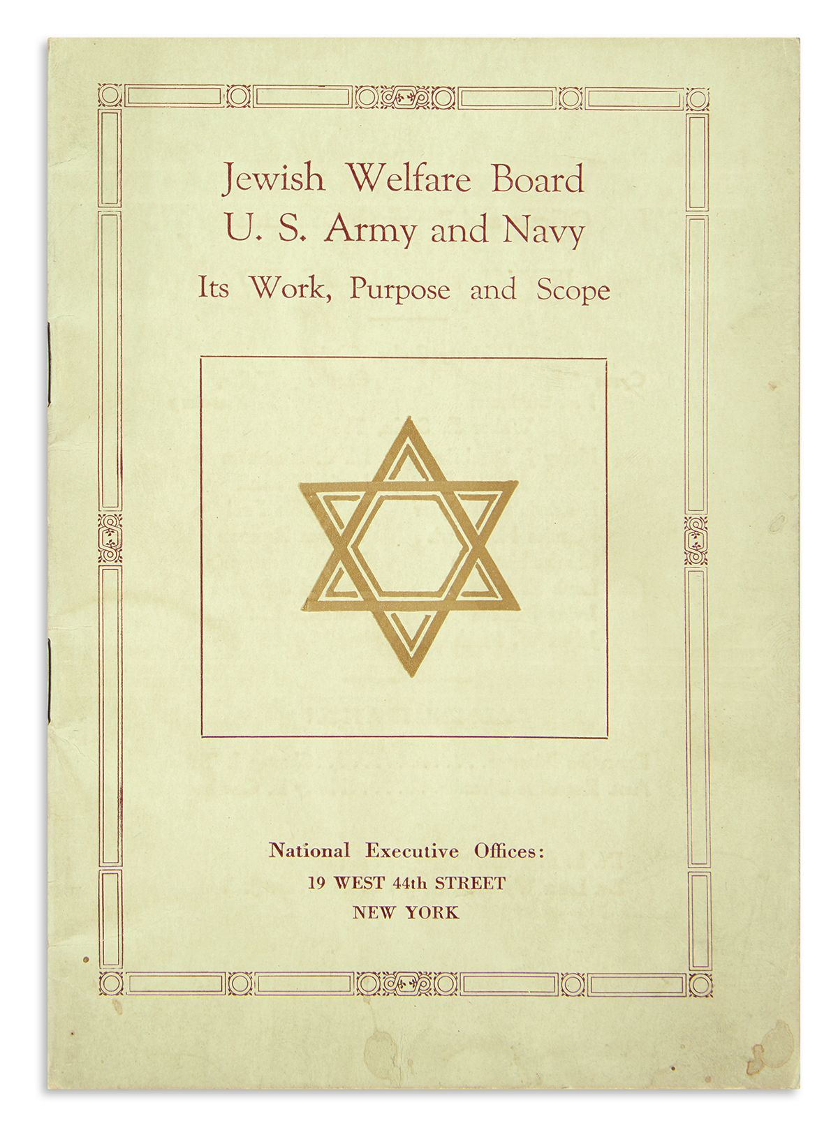 Jewish Welfare Board