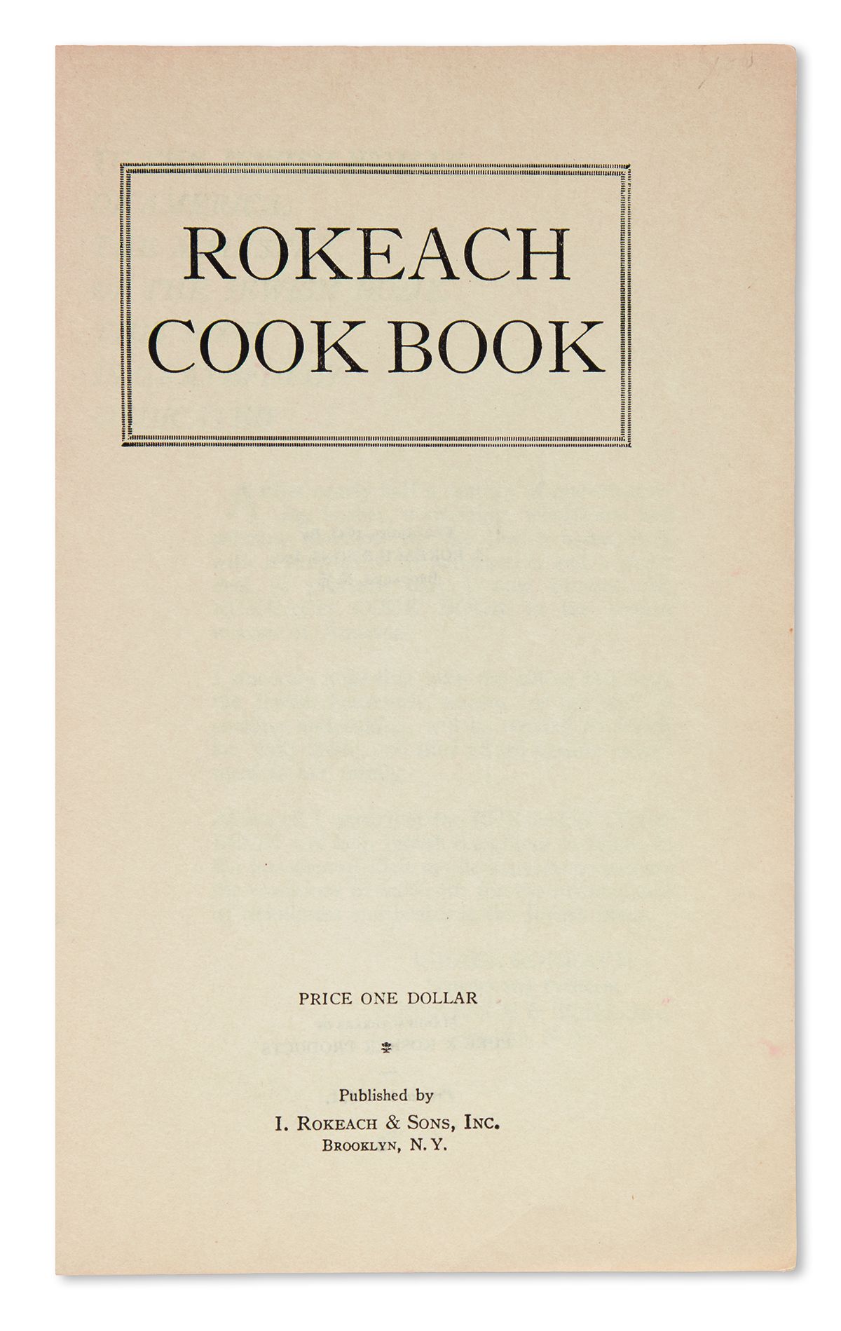 Rokeach Cook Books - Rokeach Koch Buch.