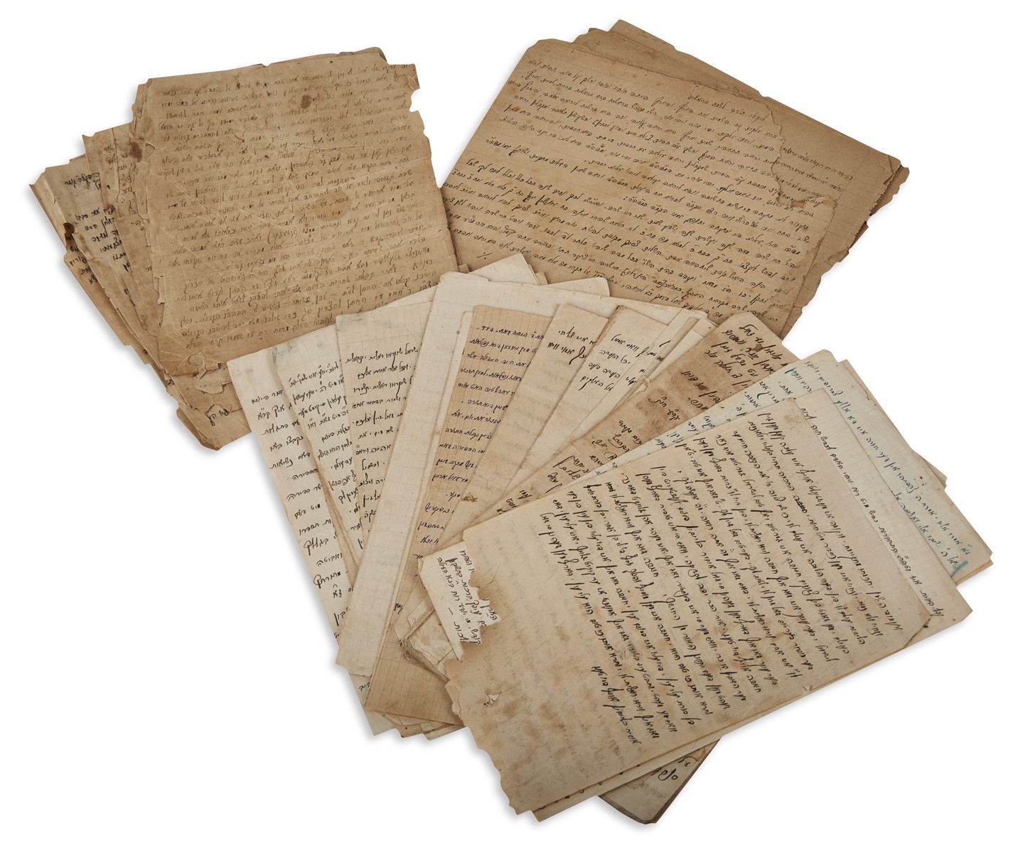 Collection of nine manuscripts. Torah stemming from Sadigura