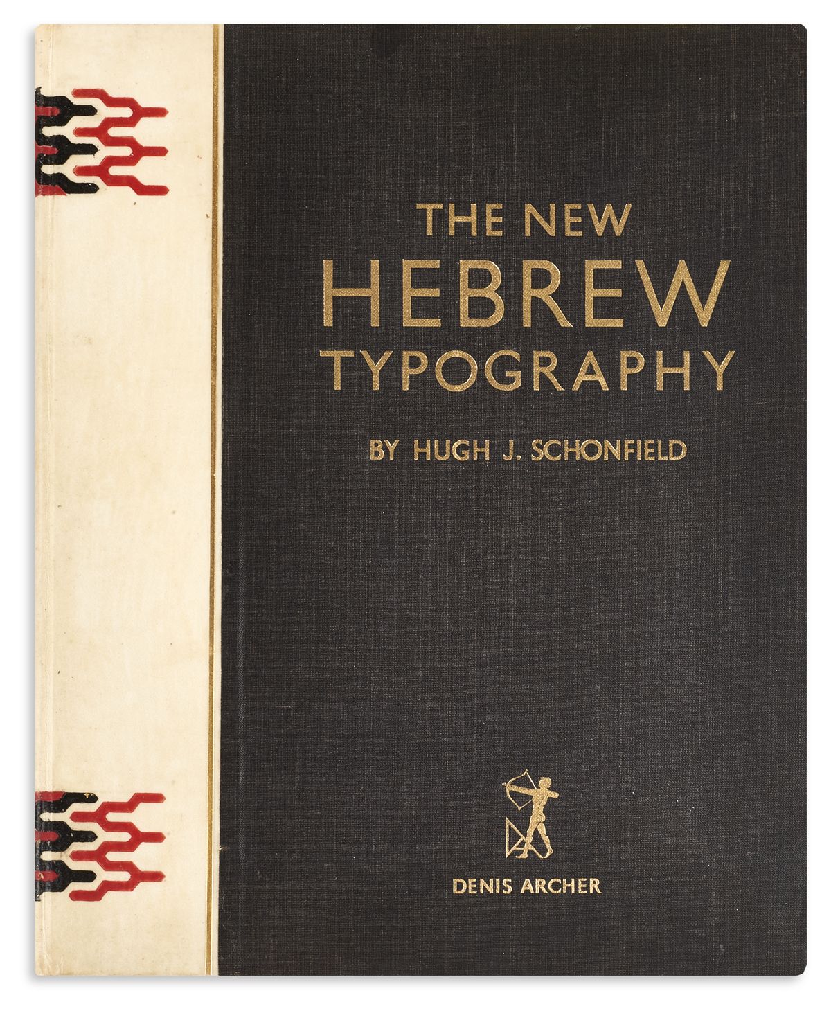 The New Hebrew Typography. With an Introduction by Stanley Morison. Types drawn by Bertram F. Stevenson.