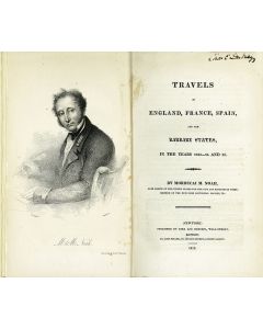 Noah, Mordechai M. Travels in England, France, Spain, and the Barbary States, in the Years 1813-14 and 1815.