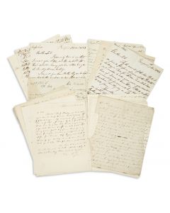 Tobias Brothers. Group of Twenty Autograph Letters Signed, all written in English.