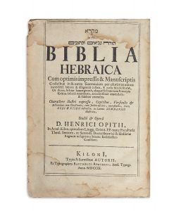 Mikra - Biblia Hebraica.