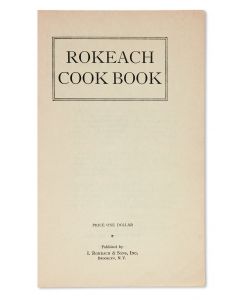 Rokeach Cook Books - Rokeach Koch Buch.
