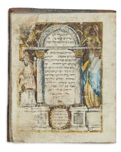 “Hazkorath Neshamoth…” Anthology of Hebrew prayers for the Sabbath, mostly for the Hazan.
