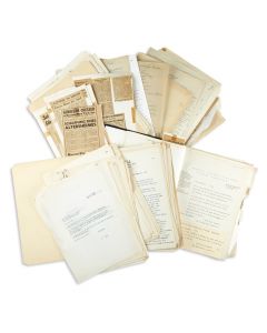 Archive of minutes, documents and communications regarding Congregation Kehillath Yaakov and the Gemiluth Chessed of Greater New York; both of Washington Heights, NY.
