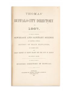 Thomas’ Buffalo City Directory 1867.